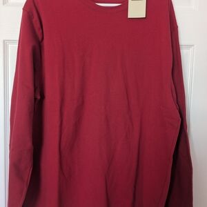 Classic Red Men's Shirt Covington 100%COTTON 🔥